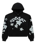 Sp5der Beluga 3M Reflective Hoodie Black