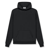 Fear Of God Essentials Reverse Logo Black Hoodie (SS21)