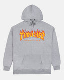 FLAME - HOODIE - GREY