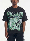 Godspeed Freedoms Protocol Tee Black