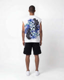 Godspeed Liberty Tears Sleeveless Tee White
