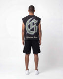 Godspeed The Landing Sleeveless Tee Black