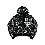 Black “Graffiti” Hoodie