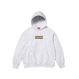 Supreme Shanghai Store Exclusive Leopard Box Logo Hooded Sweatshirt