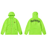 Cross border foreign trade autumn and winter Trapstar letter embroidery eagle zipper windbreaker hooded windbreaker men's and women's jacket jacket (4)