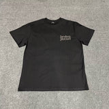 Broken Planet 3D Raised Logo Tee‑Black & White
