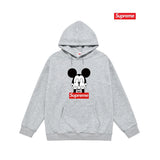 Supreme Mickey Hoodie – Grey