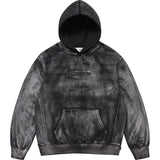Supreme × MM6 Maison Margiela Washed BOX Logo Hoodie – Black