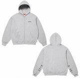 Supreme “I Don’t Give A F**k” Zip-Up Hoodie – Grey