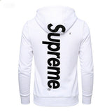 Supreme Letter Print Hoodie