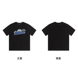 Trapstar short-sleeved T-shirt summer 2025 new letter print men and women casual loose round neck European and American trendy ins (12)