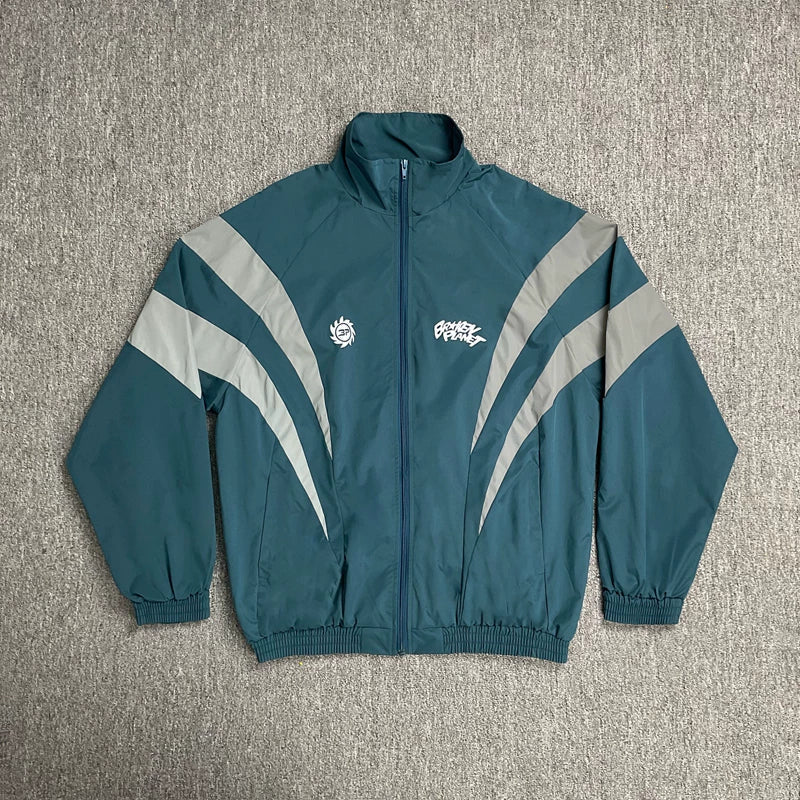 Broken Planet Angular Color‑Block Track Jacket‑4 Colors