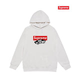 Supreme × Vans “Off The Wall” Hoodie – White
