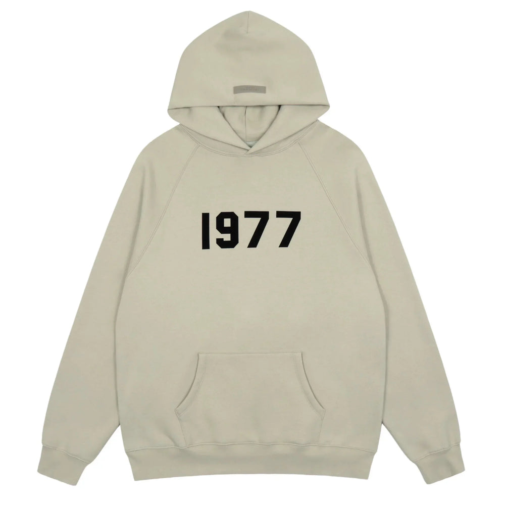 FOG double line heavyweight high street trendy brand hooded sweatshirt with plush loose sweatshirt jacket suitable for men and women, youthful and popular style (7)