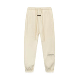Fog autumn/winter hoodie, sweatpants, long pants with fleece hoodie, versatile letter essentials, loose and trendy ins top (28)