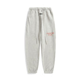 Fog autumn/winter hoodie, sweatpants, long pants with fleece hoodie, versatile letter essentials, loose and trendy ins top (22)