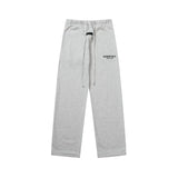 FEAR OF GOD FOG Double Line ESSENTIALS Season 8 High Street Loose Casual Wide Leg Straight Pants (1)