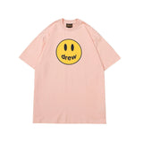 Drew House Mascot Smiley Tee, Light Pink