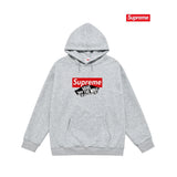 Supreme × Vans “Off The Wall” Hoodie – Grey