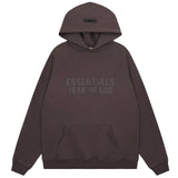 FOG double line heavyweight high street trendy brand hooded sweatshirt with plush loose sweatshirt jacket suitable for men and women, youthful and popular style (41)