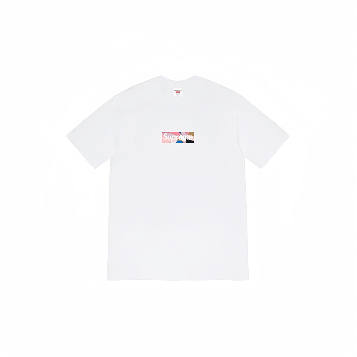 Supreme Geo Camo Box Logo Tee