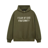 Fog autumn/winter hoodie, sweatpants, long pants with fleece hoodie, versatile letter essentials, loose and trendy ins top (13)