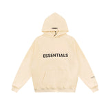 Fog autumn/winter hoodie, sweatpants, long pants with fleece hoodie, versatile letter essentials, loose and trendy ins top (28)