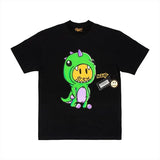Drew House Dinosaur Graphic Short Sleeve Tee, Black
