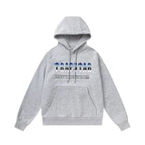 Trapstar autumn and winter casual sports suit hooded sweatshirt pants pullover simple letter drawstring top pants (2)