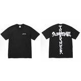 Supreme × Thrasher Cross Logo Tee – Black