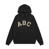 FOG double line heavyweight high street trendy brand hooded sweatshirt with plush loose sweatshirt jacket suitable for men and women, youthful and popular style (5)