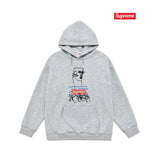 Supreme × Jean Paul Gaultier Hoodie – Grey