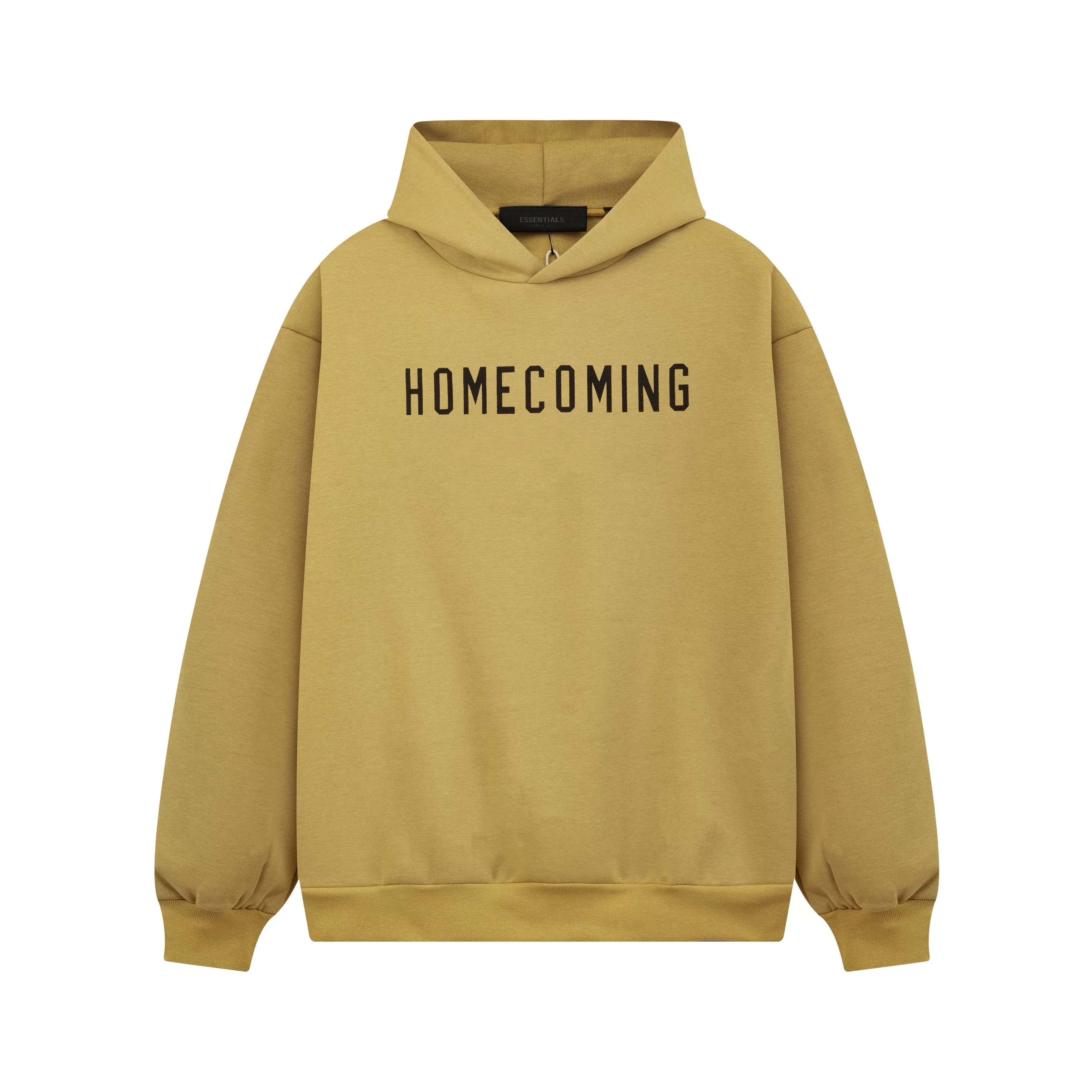 Fog autumn/winter hoodie, sweatpants, long pants with fleece hoodie, versatile letter essentials, loose and trendy ins top (9)