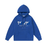 Trapstar niche trendy brand sweatshirt trousers sports leisure suit men and women couple autumn and winter plus velvet letter embroidery (42)