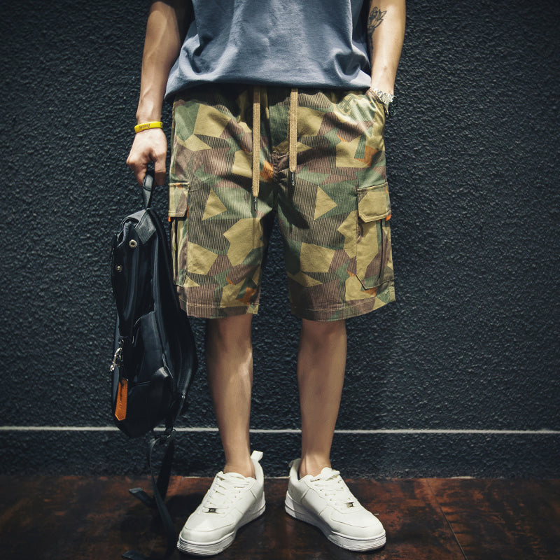 #FJ-3257# Trendy Denim Shorts