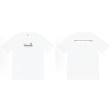 Supreme Oval Rose Logo Tee – White