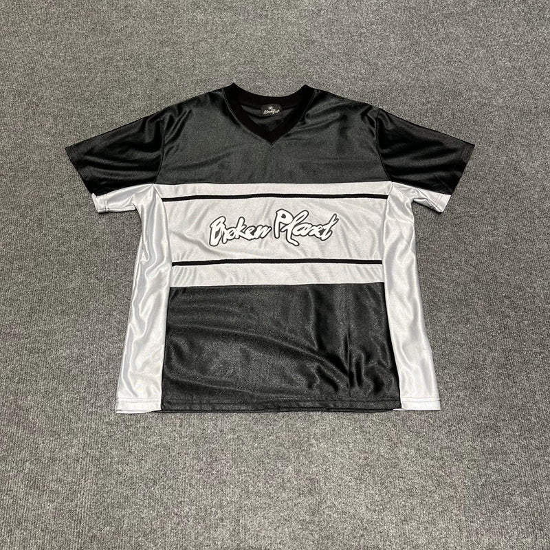 Broken Planet #22 V-Neck Color Block Jersey - 2 Colors Available