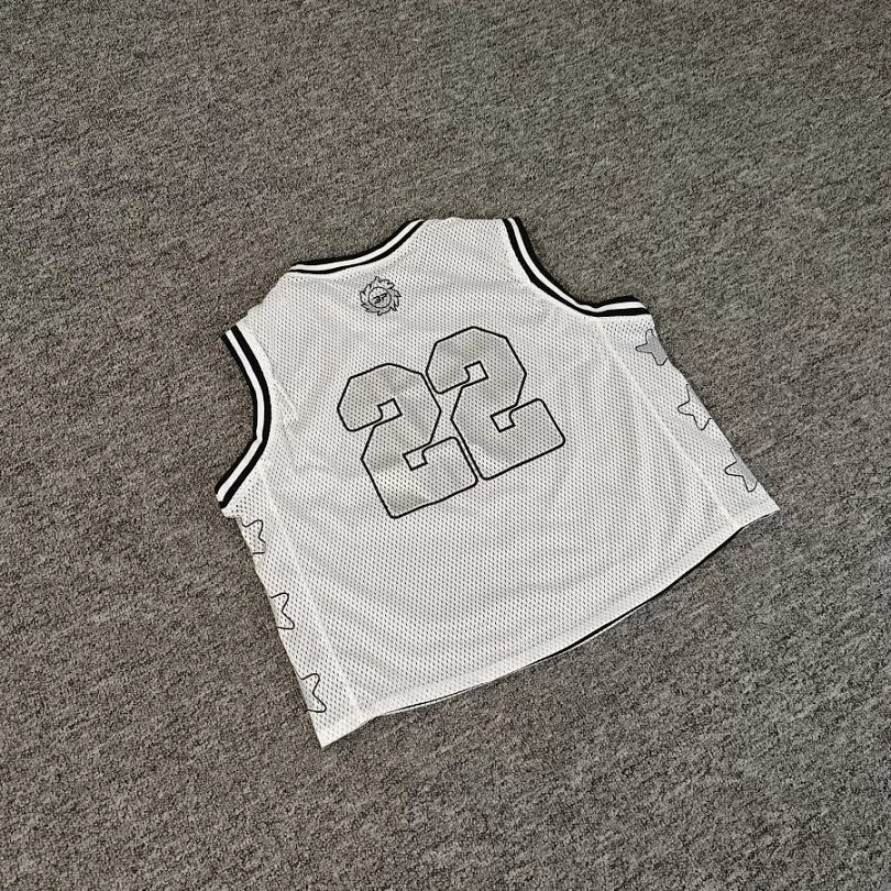Broken Planet 22 Star Mesh Basketball Jersey