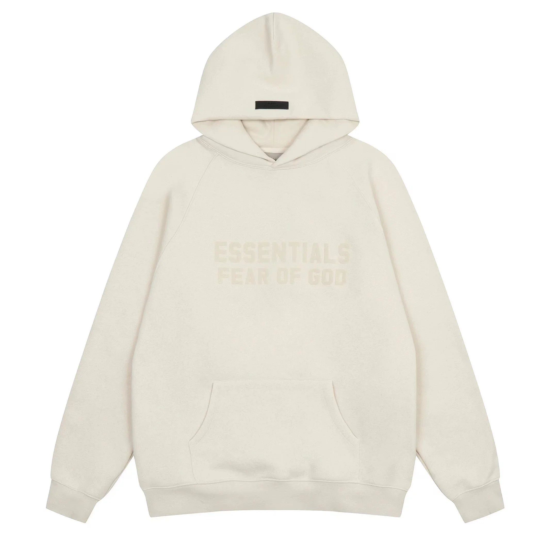 FOG double line heavyweight high street trendy brand hooded sweatshirt with plush loose sweatshirt jacket suitable for men and women, youthful and popular style (36)