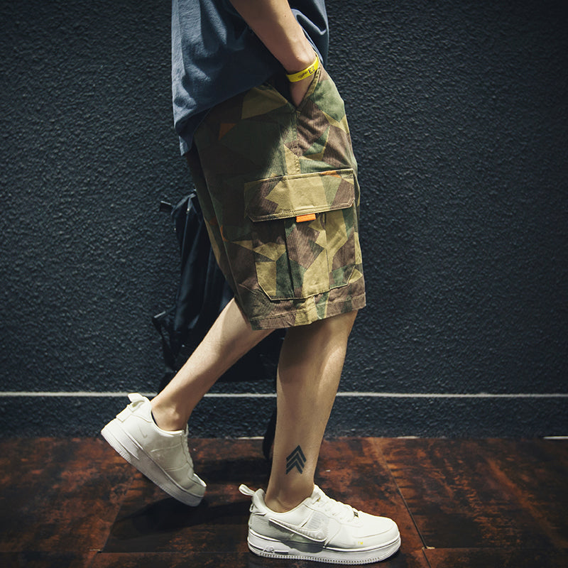 #FJ-3257# Trendy Denim Shorts