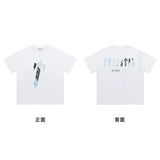 Trapstar short-sleeved T-shirt summer 2025 new letter print men and women casual loose round neck European and American trendy ins (14)