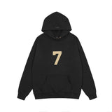 FOG double line heavyweight high street trendy brand hooded sweatshirt with plush loose sweatshirt jacket suitable for men and women, youthful and popular style (11)