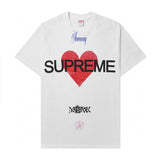 Supreme Heart Tee – White