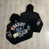 Vale Forever Valley Dreams Crest & Bee Graphic Vintage Wash Full-Zip Hoodie