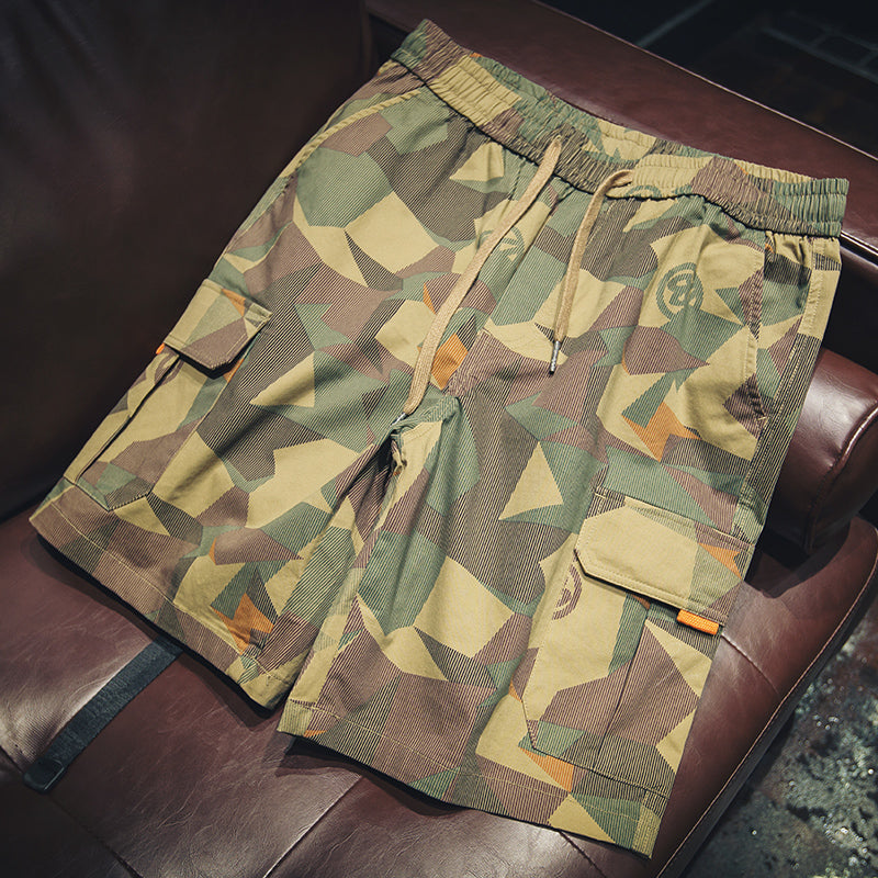 #FJ-3257# Trendy Denim Shorts
