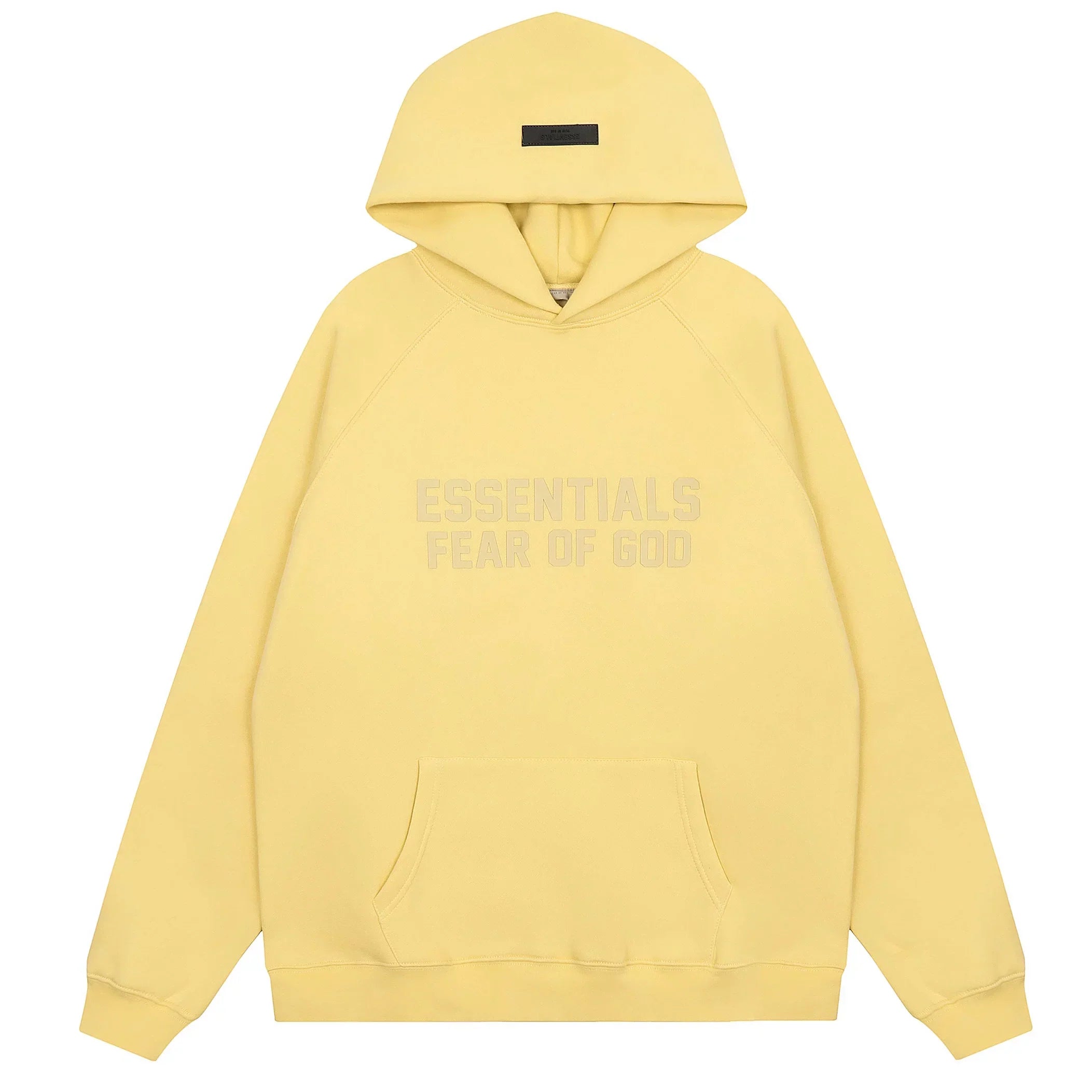 FOG double line heavyweight high street trendy brand hooded sweatshirt with plush loose sweatshirt jacket suitable for men and women, youthful and popular style (38)