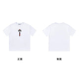 Trapstar short-sleeved T-shirt summer 2025 new letter print men and women casual loose round neck European and American trendy ins (5)