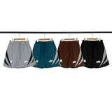 Broken Planet Angular Panel Graffiti Sport Shorts‑4 Colors