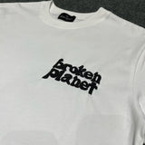 Broken Planet 3D Raised Logo Tee‑Black & White