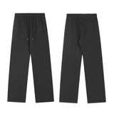 Broken Planet Black Tonal Logo Wide Leg Sweatpants
